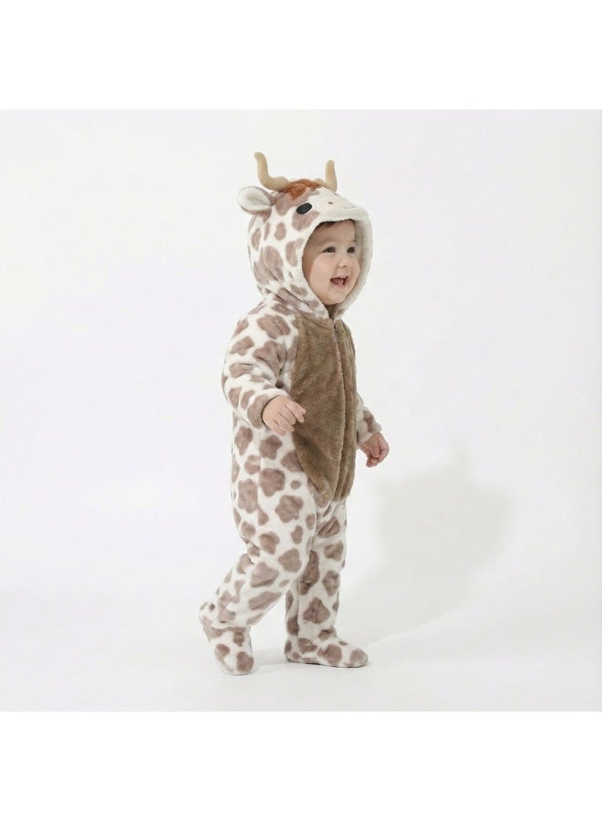 Cloud Fashion Newborn Mini Moo Jumpsuit - Image 3